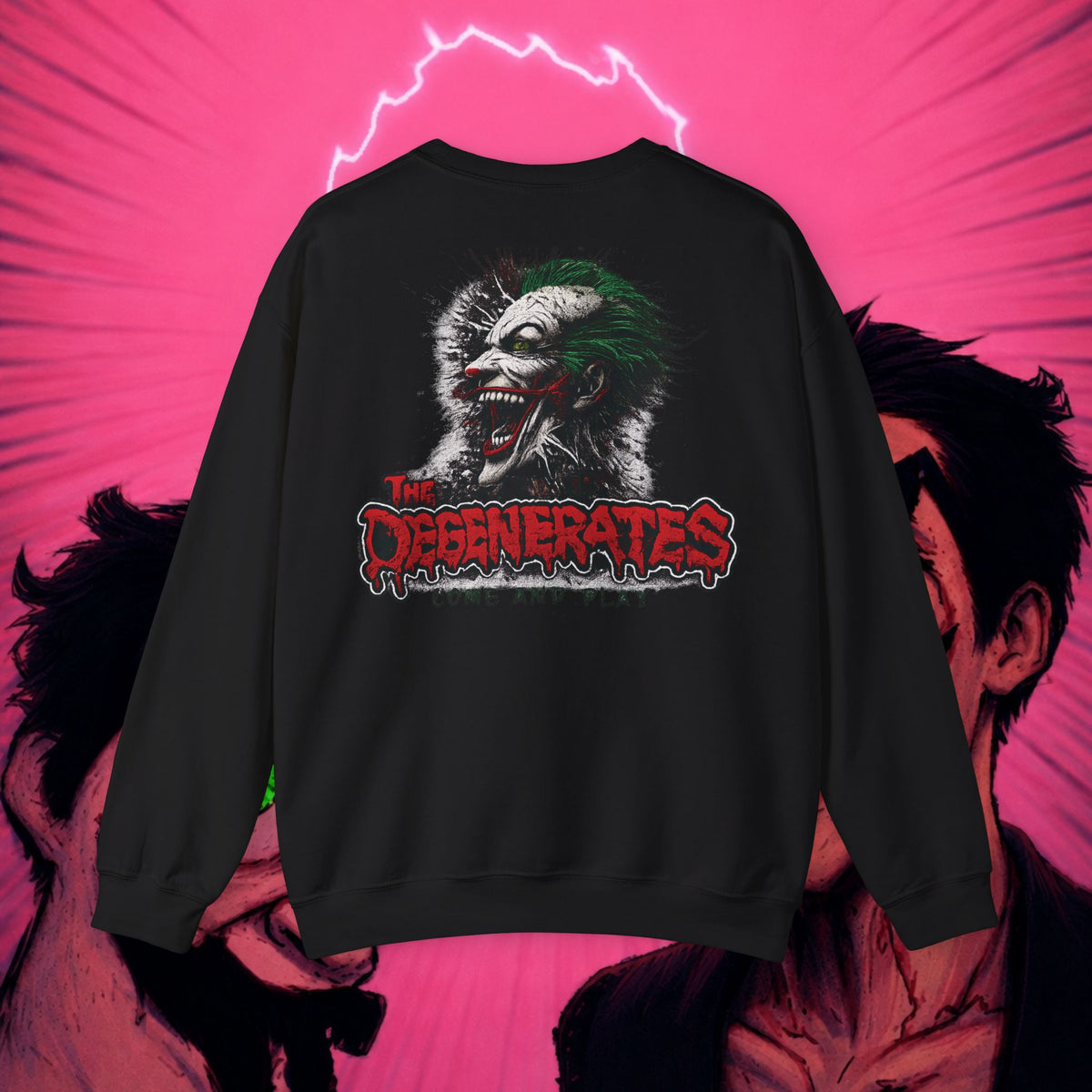 Joker 'The Degenerates - Come And Play' Crewneck Sweatshirt