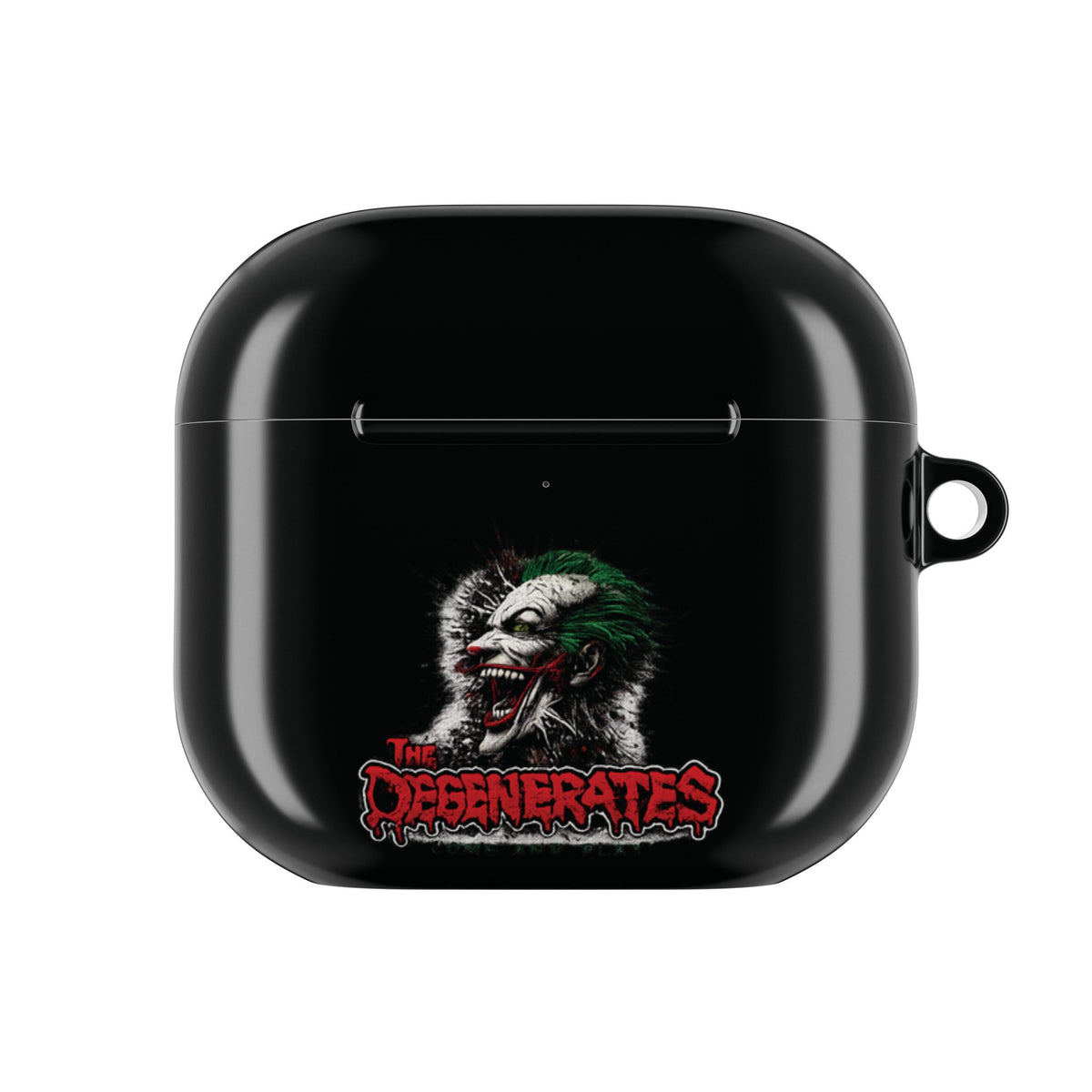 AirPods Case — "The Degenerates" Joker Skull Design