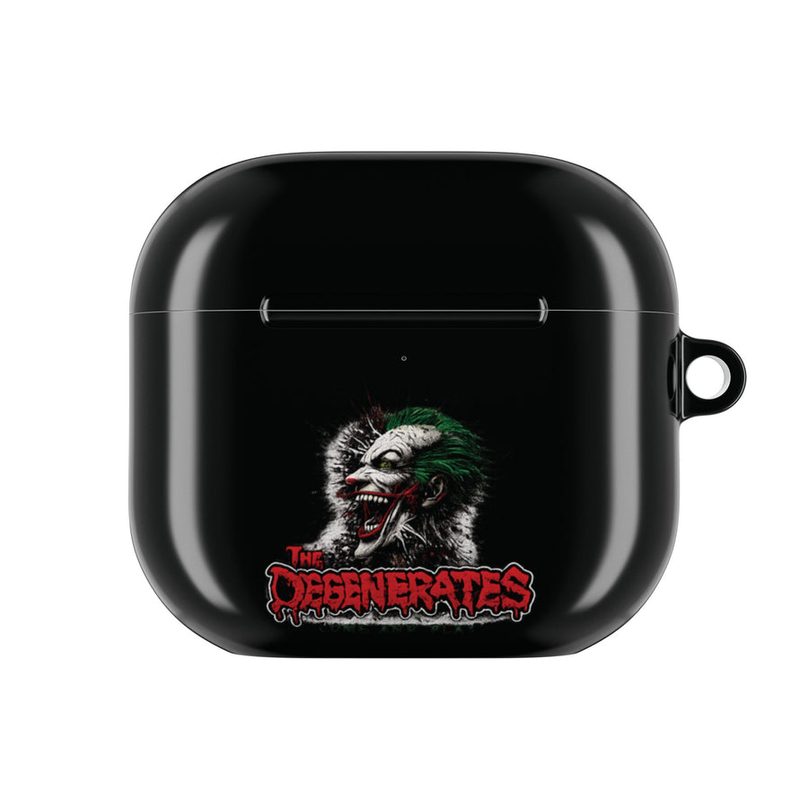 AirPods Case — "The Degenerates" Joker Skull Design